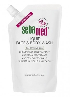 SebaMed Liquid Face and Body Wash Refill 400ml