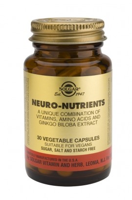 SOLGAR NEURO NUTRIENTS veg.caps 30s