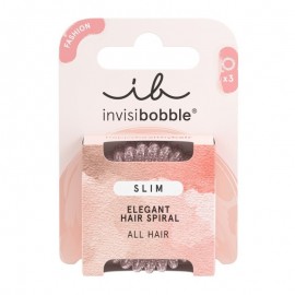 Invisibobble Slim Pink Monocle Λαστιχάκια Μαλλιών 3 Τεμάχια