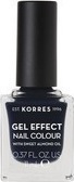 Korres Gel Effect Nail Color 88 Steel Blue 11Ml