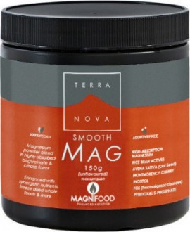 Terranova Smooth Mag Συμπλήρωμα Διατροφής Μαγνησίου σε Σκόνη 150gr