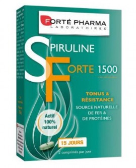 Forte Pharma Spiruline Forte 1500 Συμπλήρωμα Διατροφής με Σπιρουλίνα 30 tabs