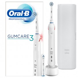 Oral-B Professional GumCare 3 Επαναφορτιζόμενη Ηλεκτρική Οδοντόβουρτσα Για Ευαίσθητα Ούλα Με Αισθητήρα Πίεσης από την Braun 1 τμχ.