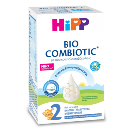 Hipp Bio Combiotic No 2 Βιολογικό Γάλα 2ης Βρεφικής Ηλικίας 600gr