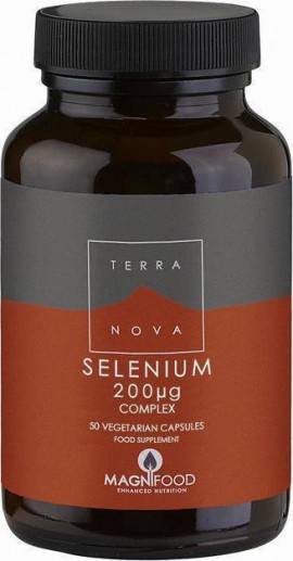 Terranova Selenium Complex 200mg 50 veg tabs