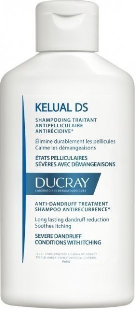 Ducray Kelual DS Shampoo, Σαμπουάν Αγωγής για Σοβαρές Απολεπιστικές Καταστάσεις με Κνησμό 100ml