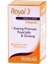 HEALTH AID  Royal +3™ (Royal Jelly + E.P.O. + Korean Ginseng) 30caps