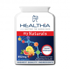 Healthia My Naturals 852mg Φυσική Πολυβιταμίνη 60 κάψουλες
