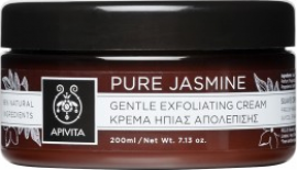 Apivita Pure Jasmine Gentle Exfoliating Cream Κρέμα Ήπιας Απολέπισης με Γιασεμί, 200m