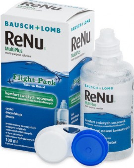 Bausch & Lomb ReNu MultiPlus Flight Pack Υγρό Φακών Επαφής 100ml