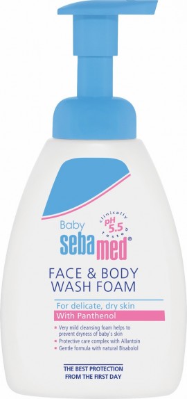 Sebamed Face & Body Baby Wash Foam 400ml