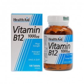 Health Aid Βιταμίνη B12 100 Ταμπλέτες
