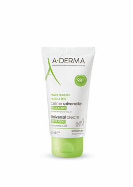 A-Derma Universal Hydrating Cream Ενυδατική Καταπραϋντική Κρέμα για Πρόσωπο και Σώμα 50ml