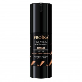 Froika Premium Silk Foundation Medium Make Up Σε Μέτρια Απόχρωση, 30ml