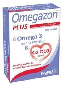 HEALTH AID OMEGAZON PLUS Ω3 & Co Q10 30 caps