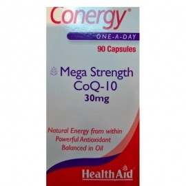 HEALTH AID CONERGY CoQ-10 30mg capsules 90s