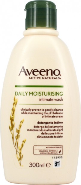 Aveeno Daily Moisturising Intimate Wash Ενυδατικό Υγρό Καθαρισμού Για Την Ευαίσθητη Περιοχή, 300ml