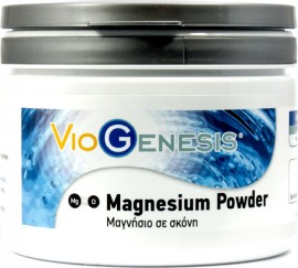 VioGenesis Magnesium Oxide Powder Συμπλήρωμα Διατροφής Για Την Δυσκοιλιότητα 250gr