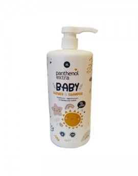 Panthenol Extra Baby Shampoo & Bath 2 in 1, 2 σε 1 Σαμπουάν & Αφρόλουτρο για Μωρά 1000ml