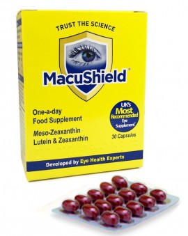 Macushield Eye Health Supplement 30 Μαλακές Κάψουλες για την Υγεία των Ματιών