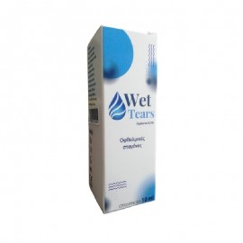 Wet Tears Οφθαλμικές Σταγόνες με Υαλουρονικό 0,3% για Ενυδάτωση 10ml