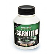 HEALTH AID L-Carnitine 550mg tablets 30s
