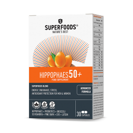 Superfoods Ιπποφαές 50+, 30 caps με ενισχυμένη σύνθεση