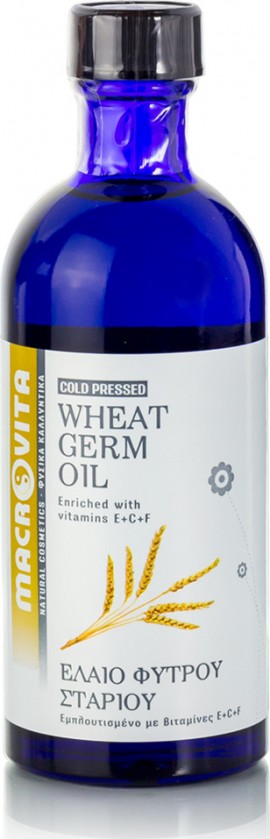 Macrovita Σιτέλαιο Wheat Germ Oil (Έλαιο Σίτου), 100ml