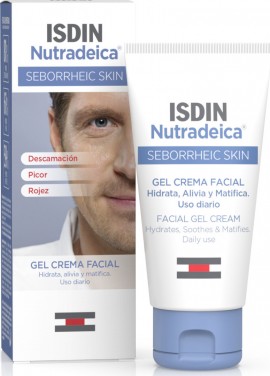 Isdin Nutradeica Facial Gel-Cream Daily Use Κρέμα για την Σμηγματορροϊκή Δερματίτιδα 50ml
