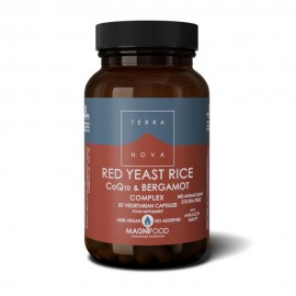 Terranova Red Yeast Rice CoQ10 & Bergamot Complex Συμπλήρωμα για το Καρδιαγγειακό Σύστημα 50caps.