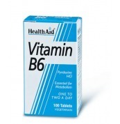 HEALTH AID Vitamin B6 (Pyridoxine HCl) 100mg Prolonged Release tablets 90s