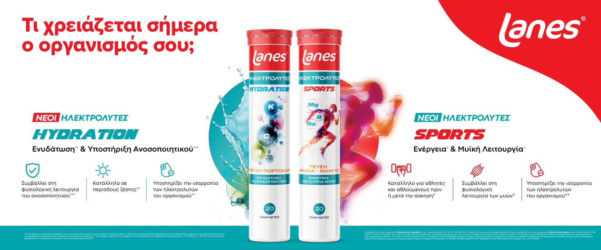 Lanes Electrolytes September 2026