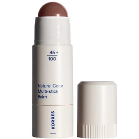 Korres Natural Color Multi-Stick Balm N.32 Muted Brown Στικ Πολλαπλών Χρήσεων για Φυσική Λάμψη 4.5gγυ
