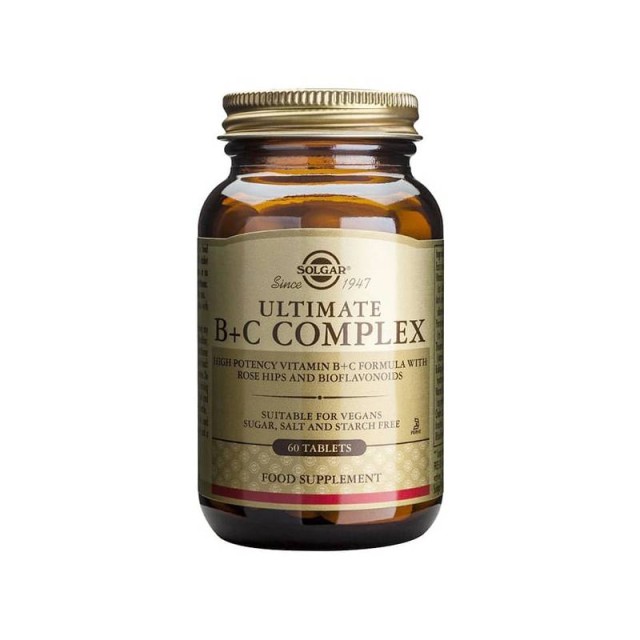Solgar Ultimate B+C Complex, 60tabs