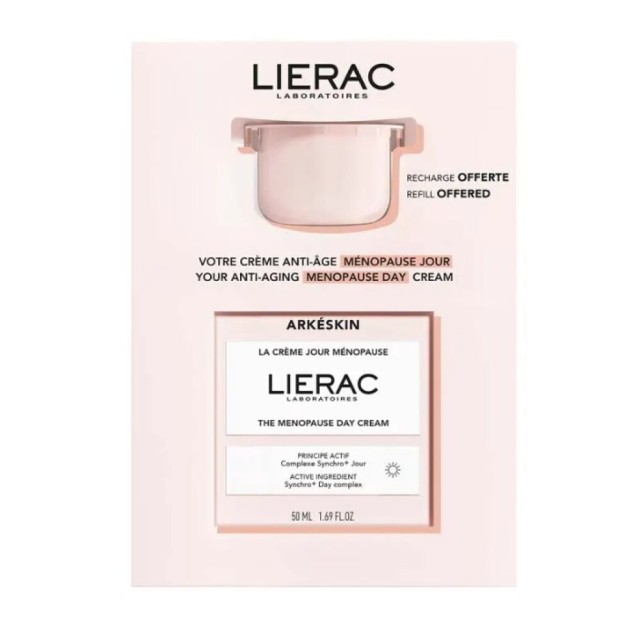 Lierac Promo Set Arkeskin the Menopause Day Cream Αντιγηραντική Κρέμα Ημέρας 50ml + Δώρο Free Refill 50ml