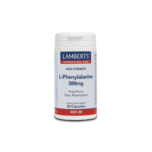 Lamberts L-Phenylalanine 500mg 60 κάψουλες