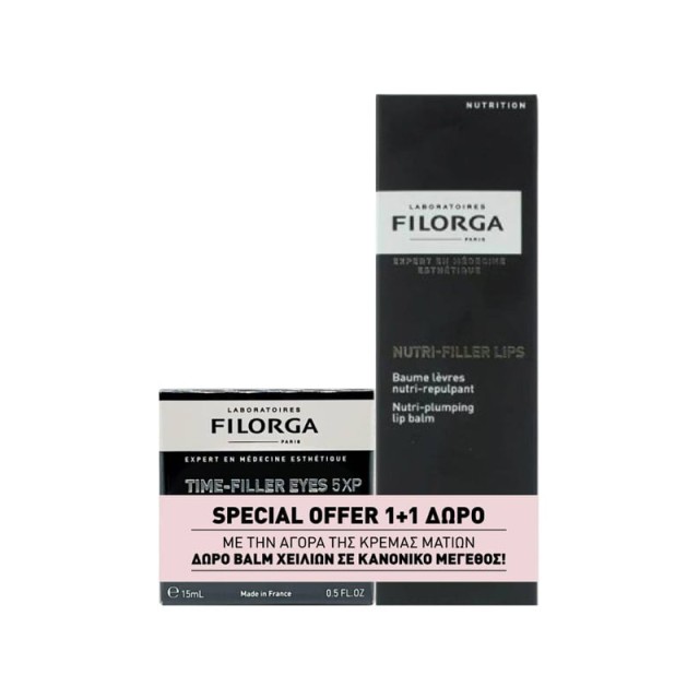Filorga Promo Time-Filler 5XP Eyes Cream 15ml & Δώρο Nutri-Filler Lip Balm 4g