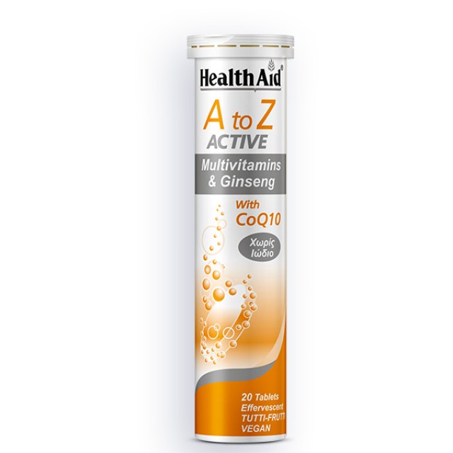 Gift Health Aid A to Z Active 20 αναβράζουσες ταμπλέτες