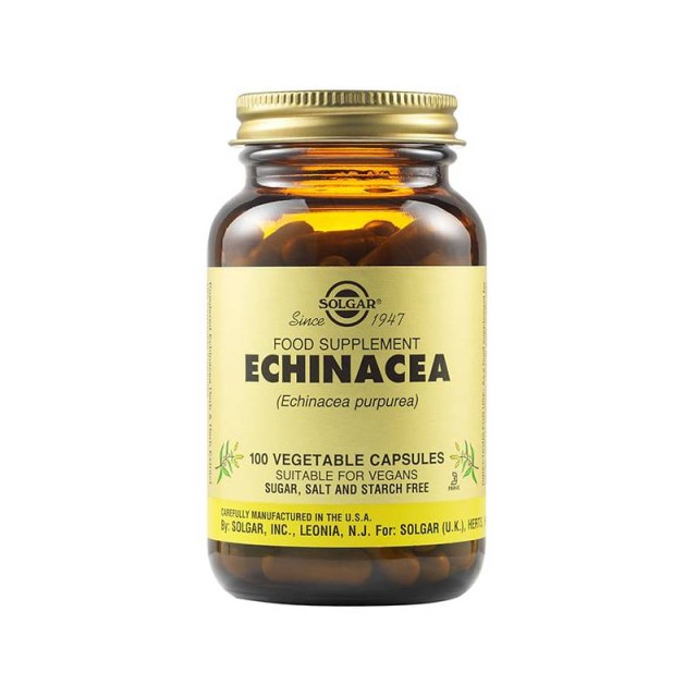 Solgar Echinacea 100 Φυτικές Κάψουλες