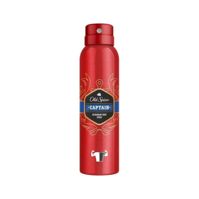 Old Spice Captain Αποσμητικό Σπρέι Σώματος για Άνδρες 150ml