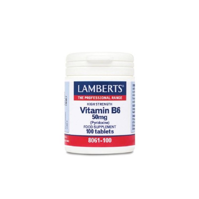 Lamberts Vitamin B6 50 mg 100 tabs