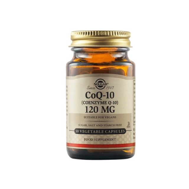 Solgar Coenzyme Q-10 120mg 30 φυτικές κάψουλες