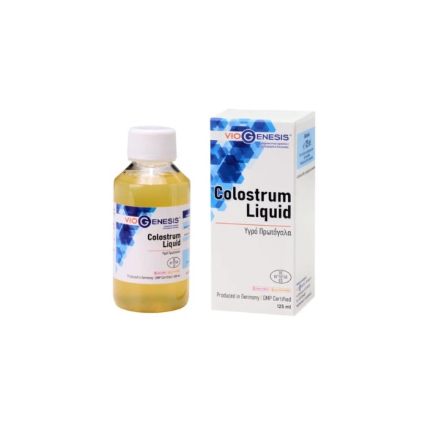 Viogenesis Colostrum Liquid Bio (Υγρό Βιολογικό Πρωτόγαλα) 125 ml