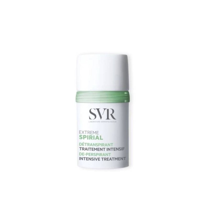 SVR Laboratoire Spirial Extreme Αντι-Ιδρωτικό Roll-On για Εντατική Αποσμητική Δράση για Ακραία Εφίδρωση 20ml