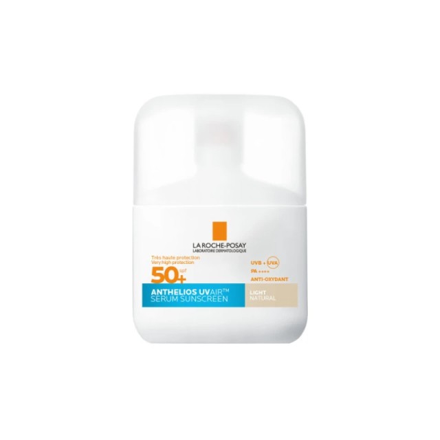La Roche-Posay Anthelios UV AIR SPF 50+ Aντηλιακό Προσώπου με Αέρινη Υφή με χρώμα, Light απόχρωση 50ml