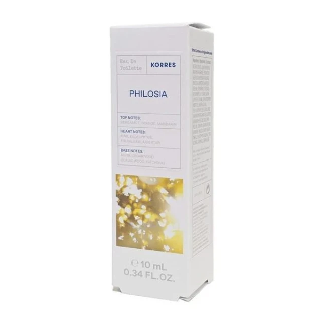 Korres Eau de Toilette Philosia Unisex Άρωμα, 10ml