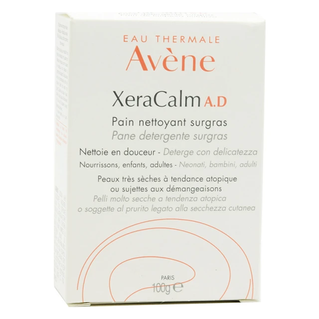 Avene XeraCalm A.D Pain Nettoyant Surgras 100g - Σαπούνι Καθαρισμού για Δέρμα με Τάση Ατοπίας