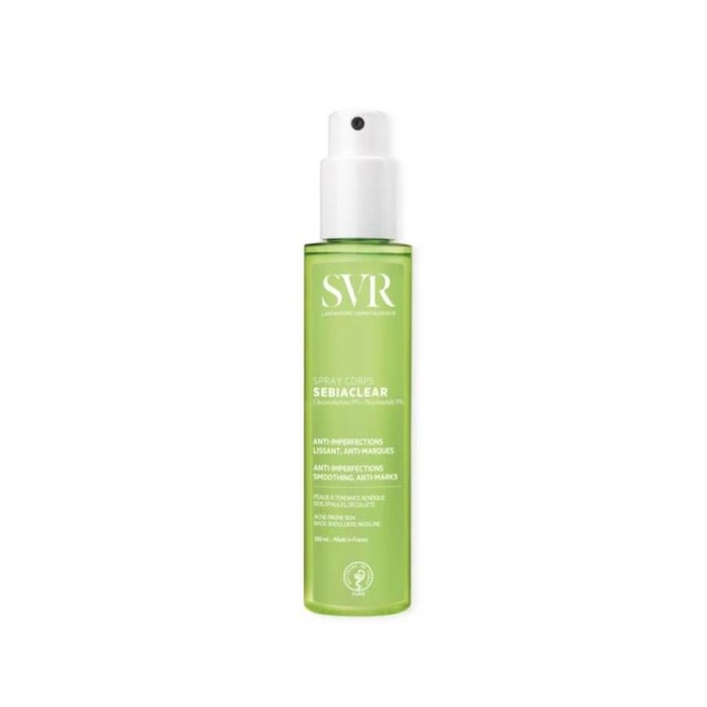 SVR Laboratoire Sebiaclear Spray Corps Σπρέι Σώματος για την Αντιμετώπιση της Ακμής 150ml
