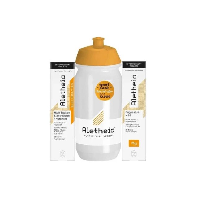 Vican Promo Aletheia Electrolytes 20 Αναβράζοντα Δισκία & Magnesium + B6 20 Αναβράζοντα Δισκία & Δώρο Παγούρι 500ml