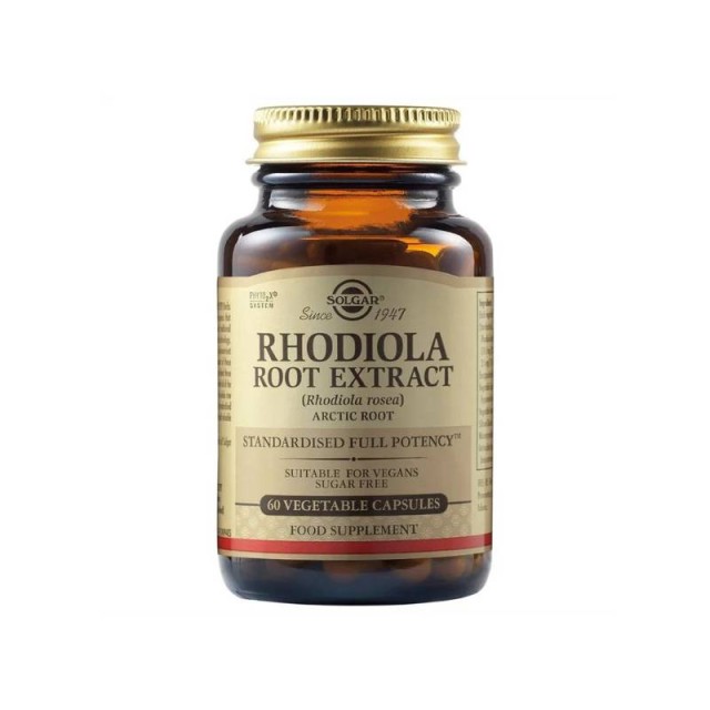Solgar Rhodiola Root Extract, 60vcaps